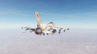 SEAD Strike on an S-300 SAM Site, F-16C Viper, Syria