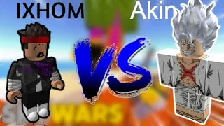 1v1 IXHOM | Roblox Skywars