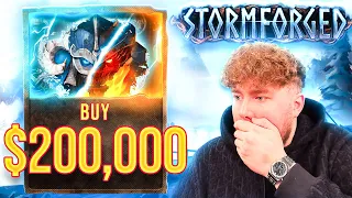 $200,000 MAX BUY ON STORMFORGED PAYS HUGE!