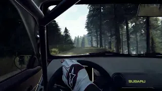 DiRT Rally 2 - With the Subaru Impreza (2001) in Scotland (Stage Rodebank Farm Reverse) onboard