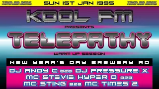 Andy C & Pressure X | Hyper D, Sting & Times 2 | Telepathy New Year 95 Brewery Rd Warm up | Kool FM