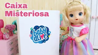 BABY ALIVE OLIVIA ENCONTROU UMA CAIXA MISTERIOSA