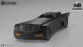 Animated Series Batmobile   4K