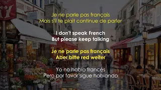 Namika - Je ne parle pas Français (French, English, German & Spanish Lyrics)