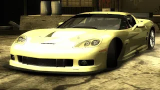 NFS Most Wanted - Chevrolet Corvette C6.R (Stock)