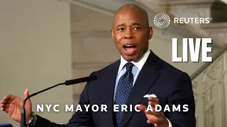 LIVE: NYC Mayor Eric Adams speaks about migrants seeking refuge in the city