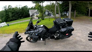Episode 1 - Home to Sudbury - Road Trip on BMW R1250 GS Adventure Motorcycle