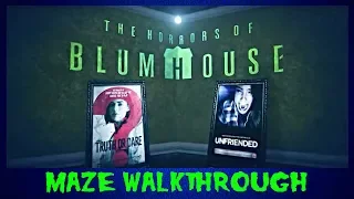 The Horrors of Blumhouse Chapter 2 Halloween Horror Nights 2018 Maze Walkthrough