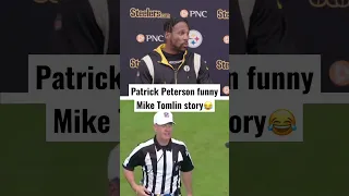 Patrick Peterson’s funny Mike Tomlin story😂 #shorts (@steelers)