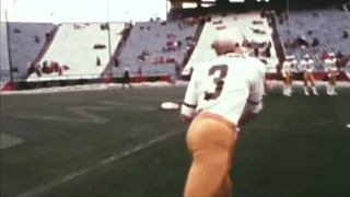 Joe Montana Slow Motion Pass Throw Notre Dame 49ers