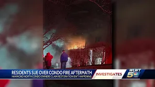 Half dozen condo owners in College Hill file lawsuit over fire aftermath