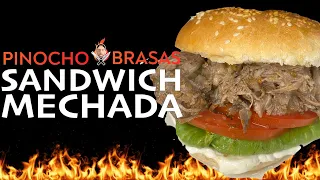 SANDWICH DE CARNE MECHADA 🍔 | PINOCHOBRASAS