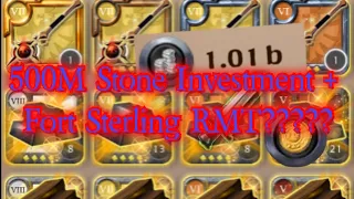 Ep1: Stone Investment / Fort Sterling plots deleted RMT?