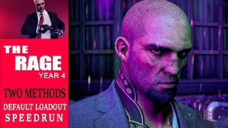 HITMAN 3 The Rage Year 4 Two Methods Default Loadout + Speedrun (0:56) Elusive Target