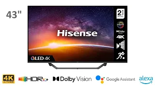 HISENSE 43A7GQTUK 43" 4K QLED Smart TV