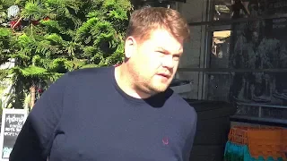 James Corden Steps Out For First Time Since Grammy Disaster