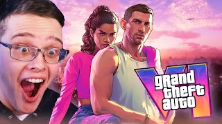 GTA 6 OFFICIAL TRAILER #1 REACTION! ITS FINALLY HERE!