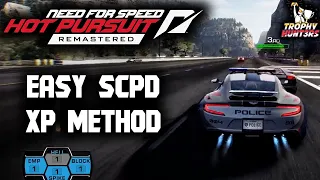 Need For Speed: Hot Pursuit Remastered - Easy SCPD (Cop) XP Method