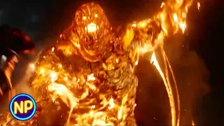 Spider-Man and Mysterio Battle the Fire Elemental | Spider-Man: Far from Home | Now Playing