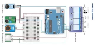 Урок 11.  Универсальная сигнализация на arduino