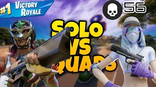 56 Elimination Solo vs Squads WINS Full Gameplay (Fortnite Chapter 5 Season 1)