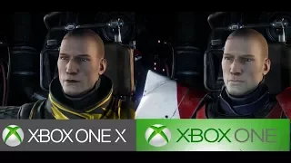 Destiny 2 - 4K XBOX ONE X vs XBOX ONE Graphics Comparison - 4K gameplay