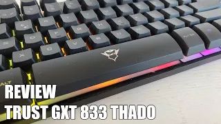 Reseña Trust GXT 833 Thado - Nuevo Teclado Gaming RGB