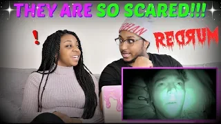 Shane Dawson "24 HOURS OVERNIGHT IN A HAUNTED HOTEL" REACTION!!!