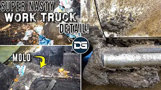 Deep Cleaning a DISASTER Work Truck! | The Detail Geek