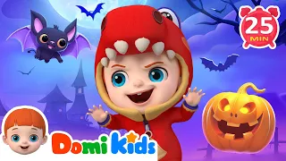 Dinosaur Song | Halloween Costume | Happy Halloween！+ More Baby Songs & Nursery Rhymes - Domikids