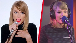 Taylor Swift - Studio vs Live