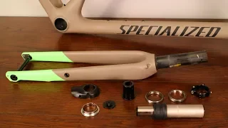 Specialized Future Shock headset removal and adjustment on a Rubaix Ruby or Diverge Plus Weight