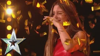 14 year old singer Iveta gets Michelle's Golden Buzzer! | Ireland's Got Talent 2019