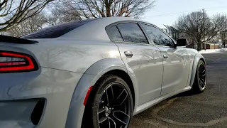 Pros and Con's of the 2021 Dodge Charger 392 Scatpack Widebody - Track Mode Sounds!!