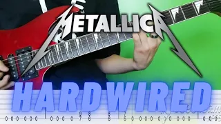 🔥Metallica - Hardwired Guitar Lesson w/ Tabs tutorial como Tocar How to Play Easy Trash Metal Song⚡