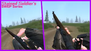 Garry's Mod [TFA] Stained Soldier's Pattern 1914 & Mosin Nagant 1891 Showcase