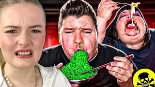 Fressen bis zum Tod | Die widerliche Welt der Mukbang-YouTuber - LiDiRo reagiert auf #kyo  #lidiro