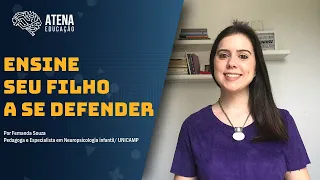 Ensine seu filho a se defender de crianças que batem nele