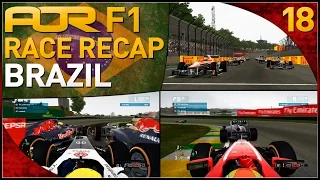 F1 2013 | AOR F1: S8 Round 18 - Brazilian Grand Prix (Official Race Recap)
