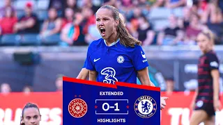 Portland Thorns 0-1 Chelsea | Reiten Secures Win! | International Women's Champions Cup | Highlights