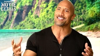 Moana | On-set visit with Dwayne Johnson 'Maui'