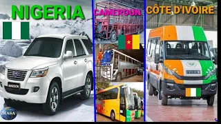 Top 10 pays africains fabricants des voitures et bus de transport I magazine du savoir