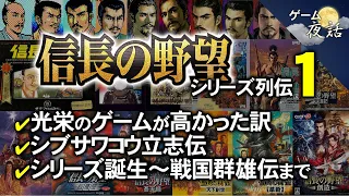 【信長の野望シリーズ列伝①】信長の野望誕生（1983）～戦国群雄伝（1988）【第84回前編-ゲーム夜話】