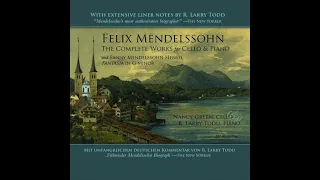 Mendelssohn Sonata No 1 in B flat Major for cello and piano, Op 45 - Allegro assai