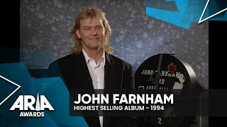 John Farnham wins Highest Selling Album | 1994 ARIA Awards