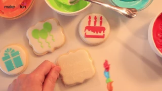 Decorating Birthday cookies, Wedding cookie decorating, Torten Schablone