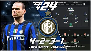 Jose Mourinho's 4-2-3-1 Treble Winning Inter Milan Tactics | EA FC 24