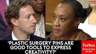 Laphonza Butler Presses Mark Zuckerberg About Face Filters That Cause 'Self-Hate' In Young Women