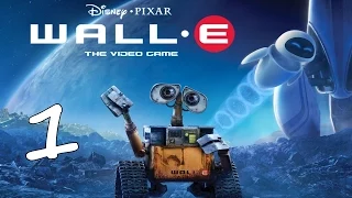 Disney WALL-E Video Game First Hour Gameplay Walkthrough Part 1 English
