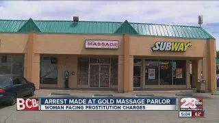 Woman arrested on suspicion of prostitution at Bakersfield massage parlor